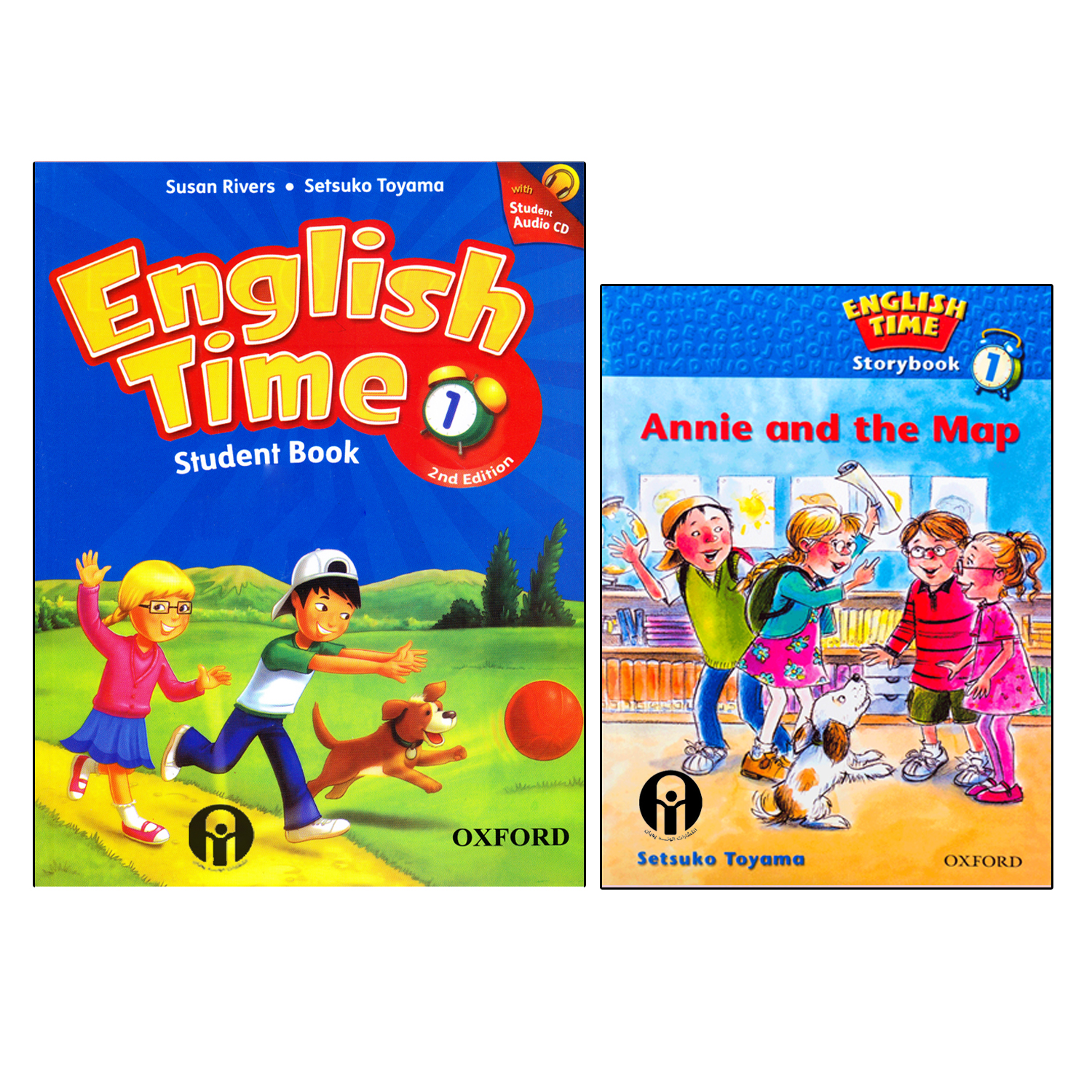 کتاب English Time 1 با داستان اثر Susan Rivers And Setsuko Toyama انتشارات الوندپویان دو جلدی