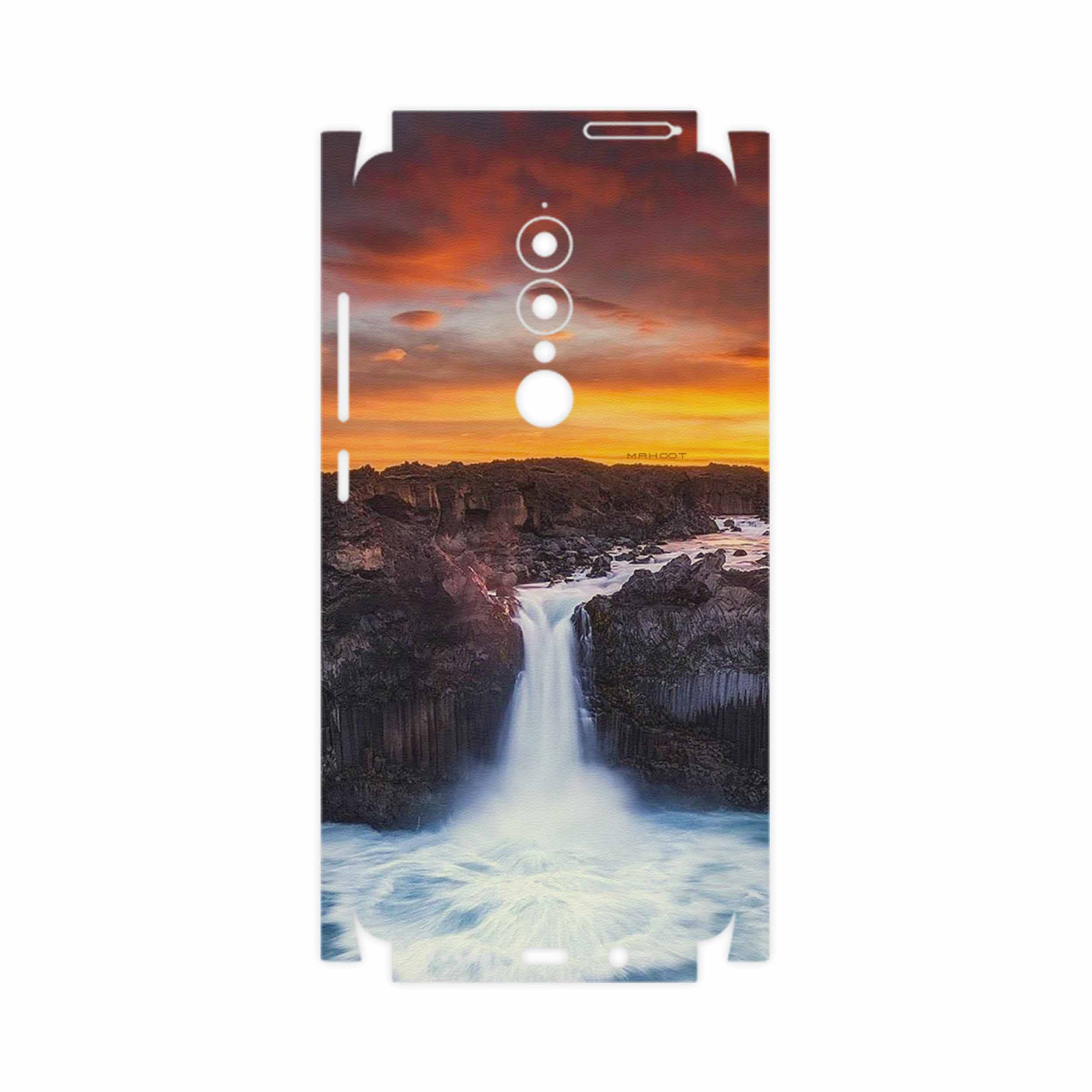 برچسب پوششی ماهوت مدل Waterfall-FullSkin مناسب برای گوشی موبایل یومی A1 Pro