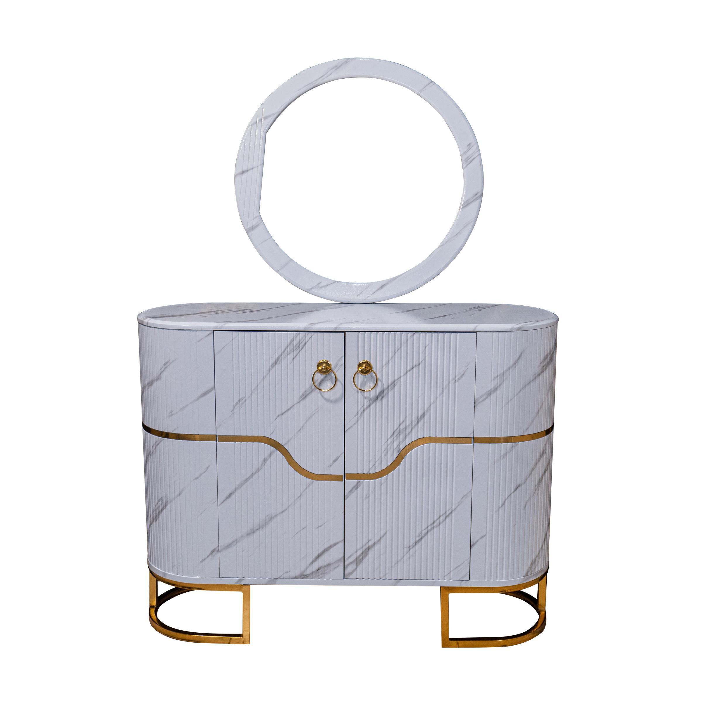 کنسول مدل کاج به همراه قاب آینه