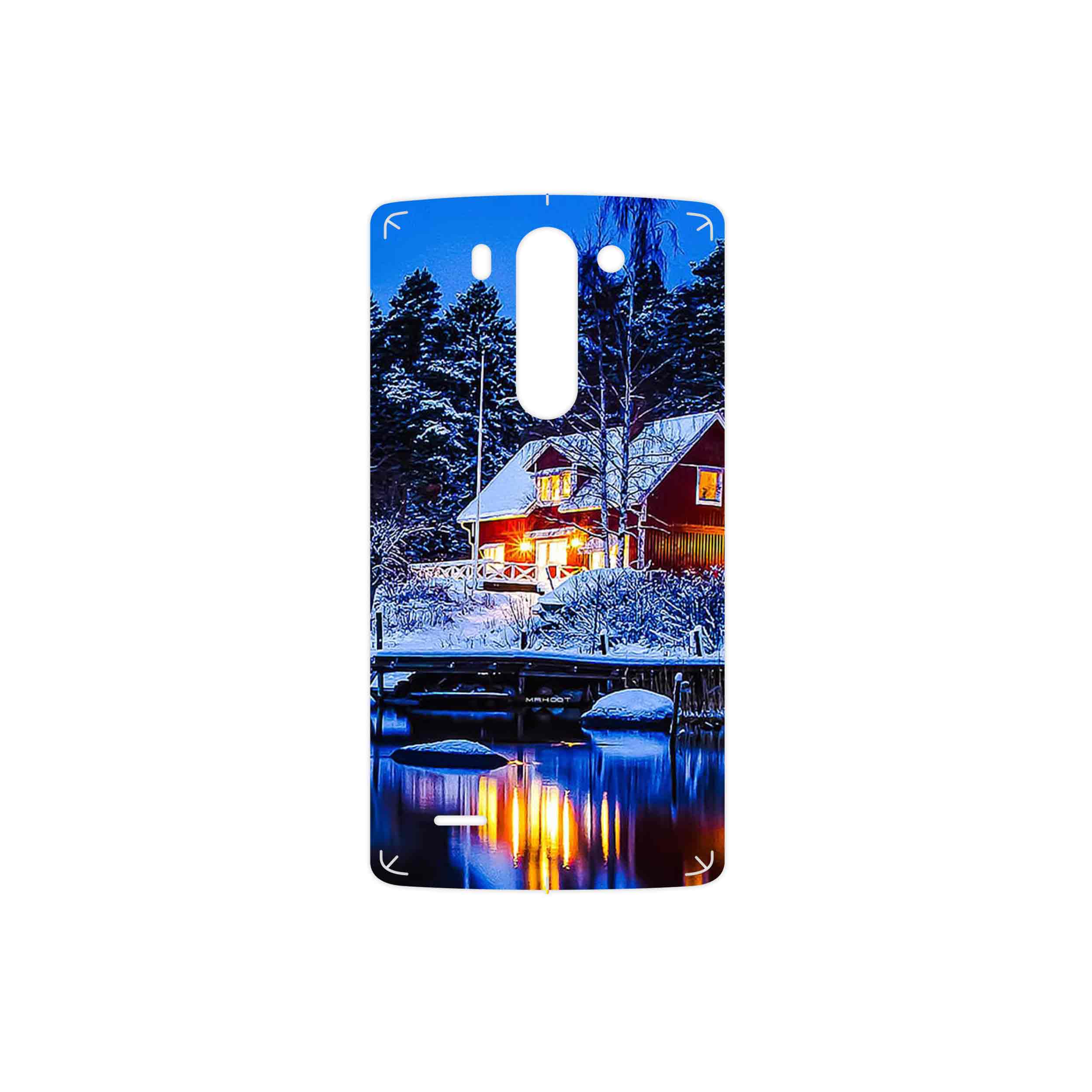 برچسب پوششی ماهوت مدل Winter Season مناسب برای گوشی موبایل ال جی G3 Beat