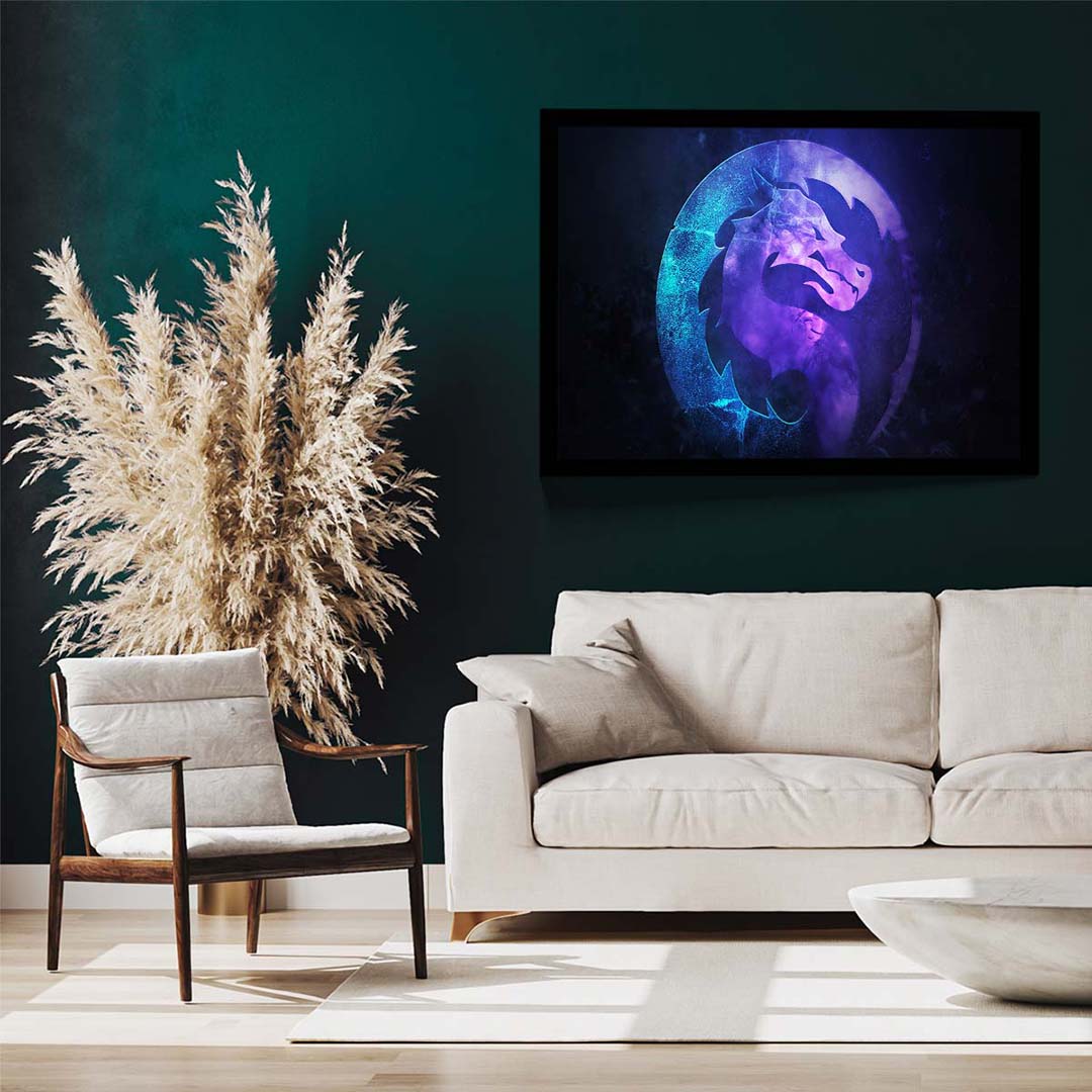 تابلو مدل mortal kombat کد F-14018