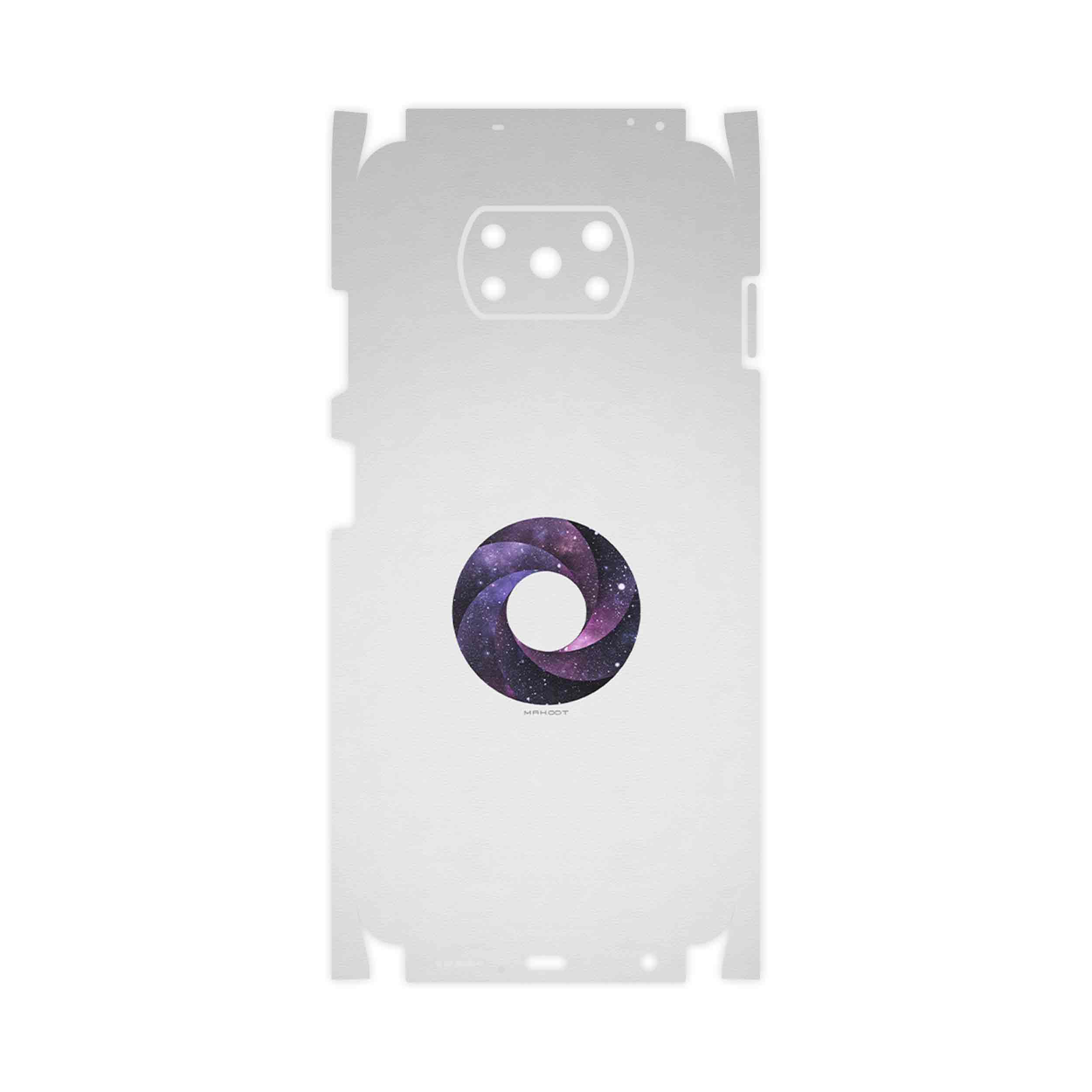 برچسب پوششی ماهوت مدل Minimal Universe Lens-FullSkin مناسب برای گوشی موبایل شیائومی Poco X3 Pro