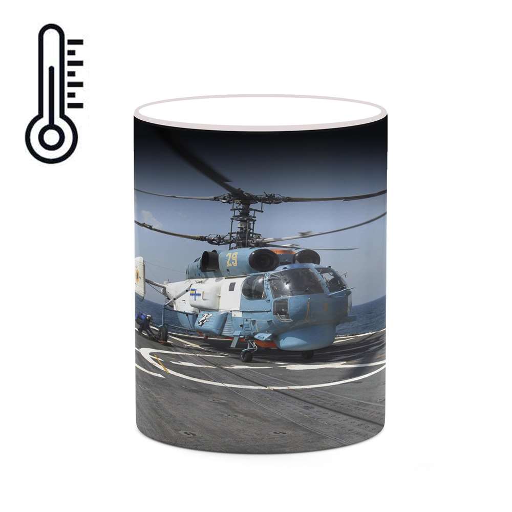 ماگ حرارتی کاکتی طرح هلی کوپتر مدل mgh20341