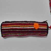 جامدادی بافتنی طرح سنتی