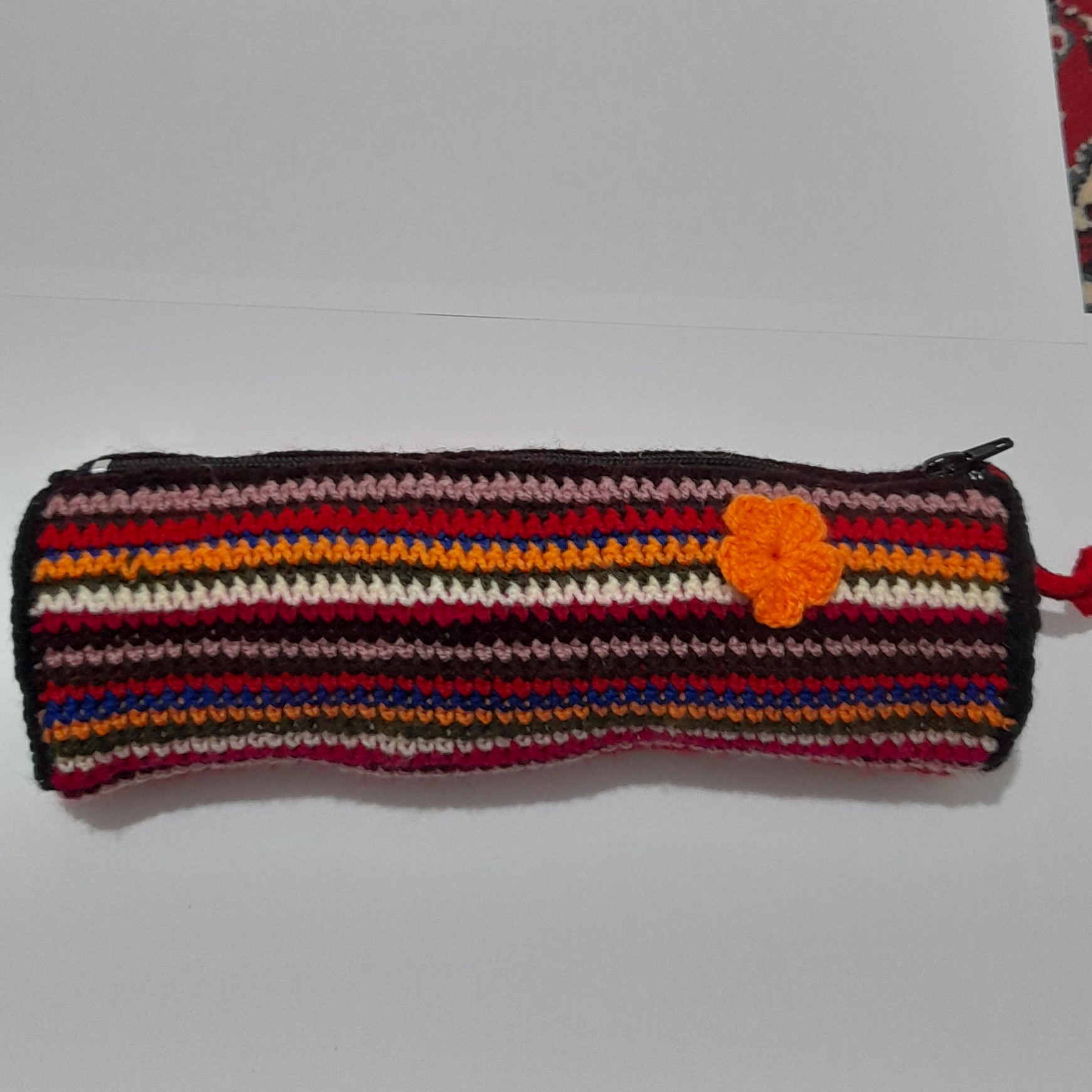 جامدادی بافتنی طرح سنتی