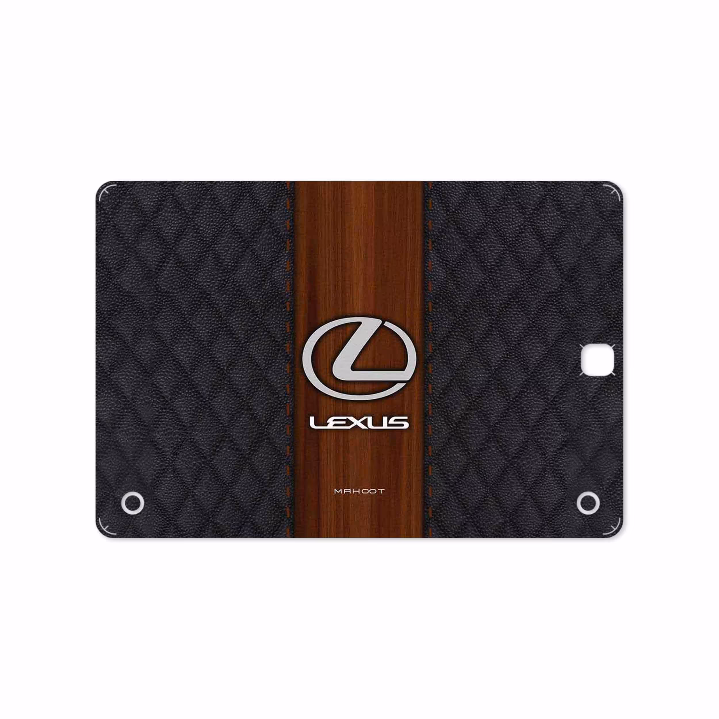 برچسب پوششی ماهوت مدل Lexus-Logo مناسب برای تبلت سامسونگ Galaxy Tab A 9.7 2015 T555