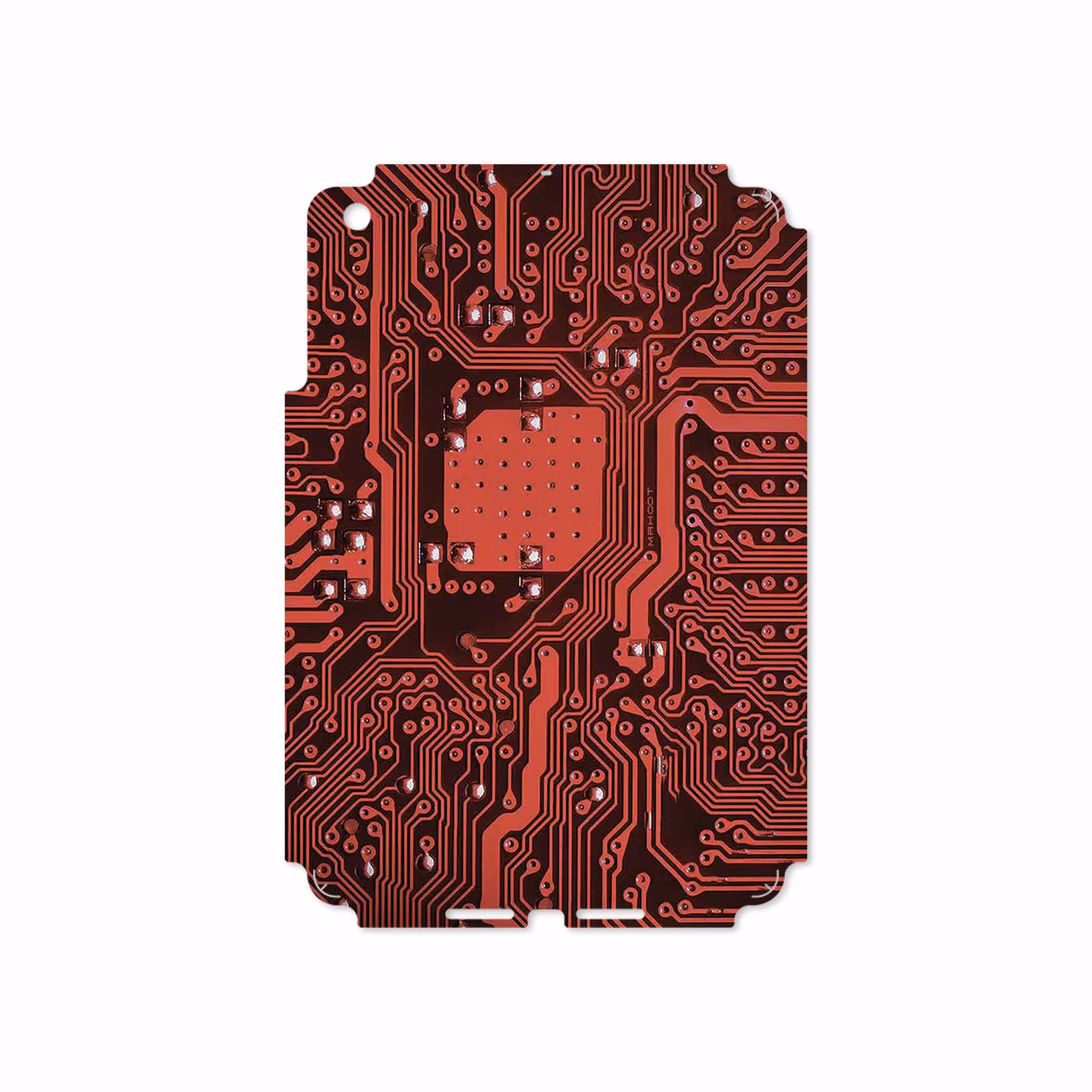 برچسب پوششی ماهوت مدل Red Printed Circuit Board مناسب برای تبلت اپل iPad mini 2012 A1432