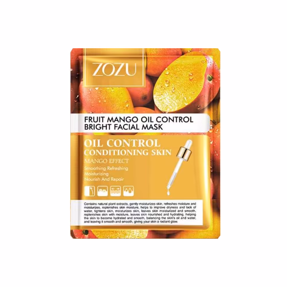 ماسک صورت زوزو مدل Mango وزن 25 گرم