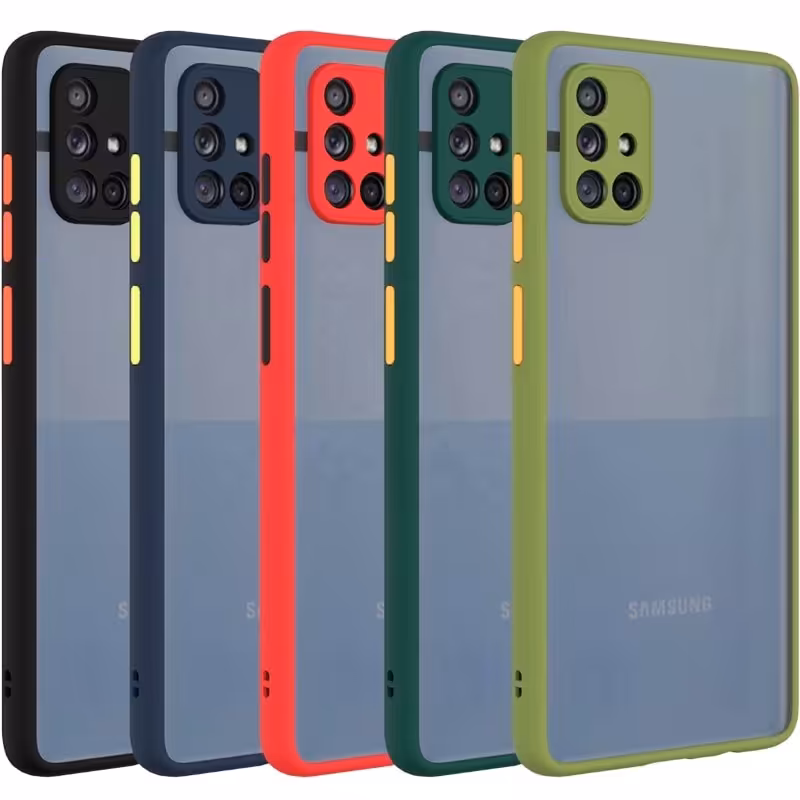 کاور ضدضربه گوشی Samsung Galaxy A71 مدل مات محافظ دوربین