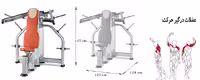 دستگاه پرس سرشانه متناوب BH CONVERGENT SHOULDER PRESS