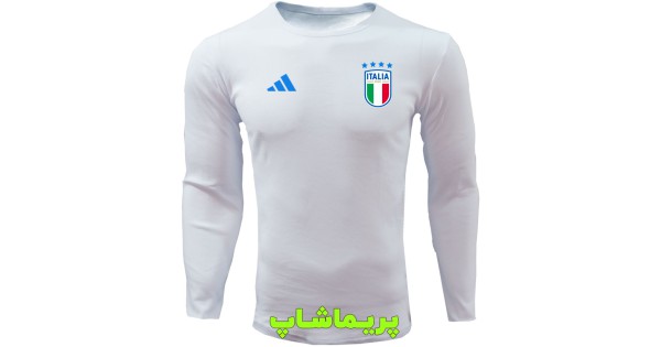 خرید تیشرت آستین بلند ایتالیا سفید