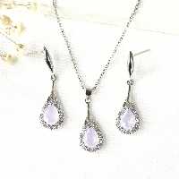 نیمست نگین طرح اوپال نقره925 کد 9719