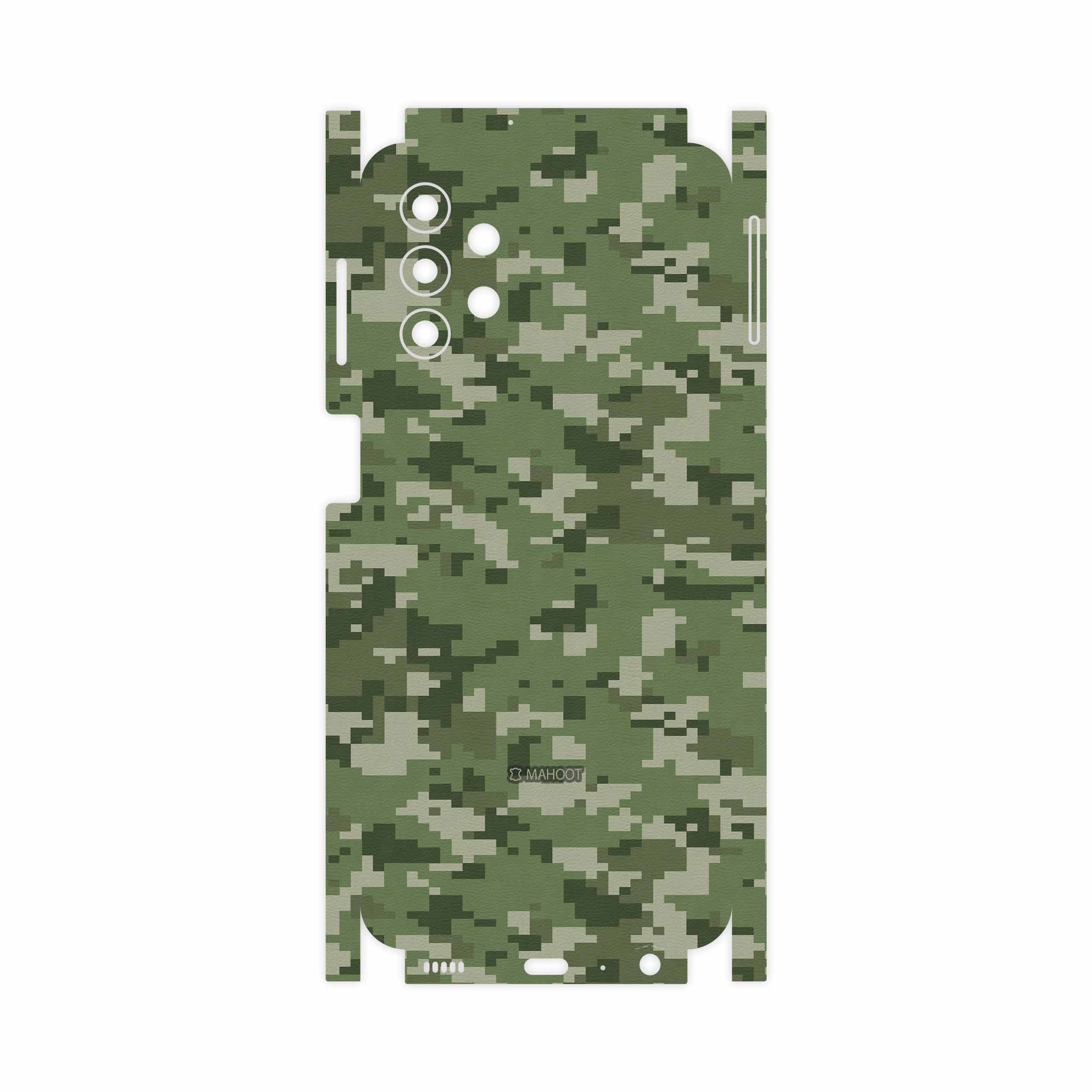برچسب پوششی ماهوت مدل Army-Green-Pixel-FullSkin مناسب برای گوشی موبایل سامسونگ Galaxy A32 5G