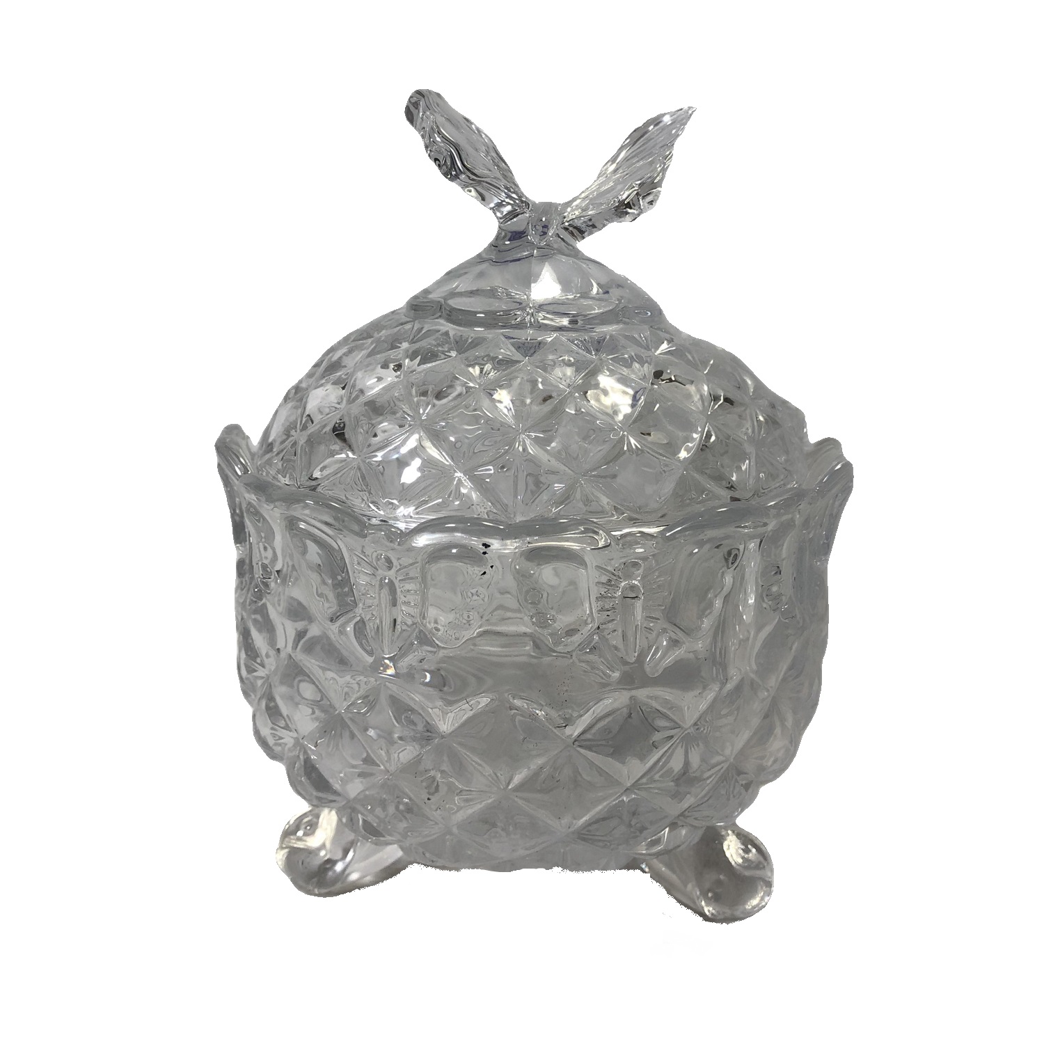 شکلات خوری مدل درب دار طرح پروانه