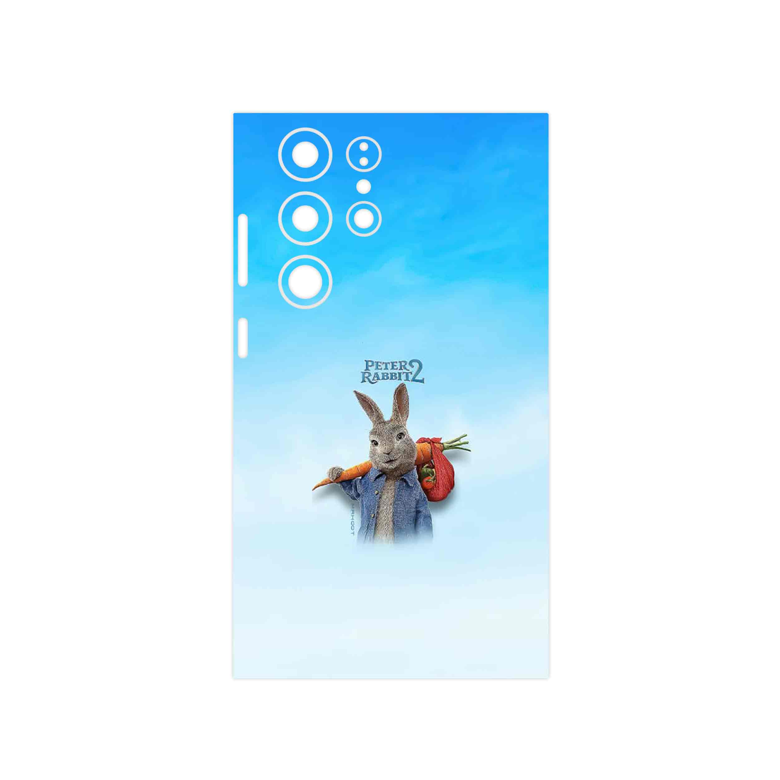 برچسب پوششی ماهوت مدل Peter Rabbit مناسب برای گوشی موبایل سامسونگ Galaxy S23 Ultra