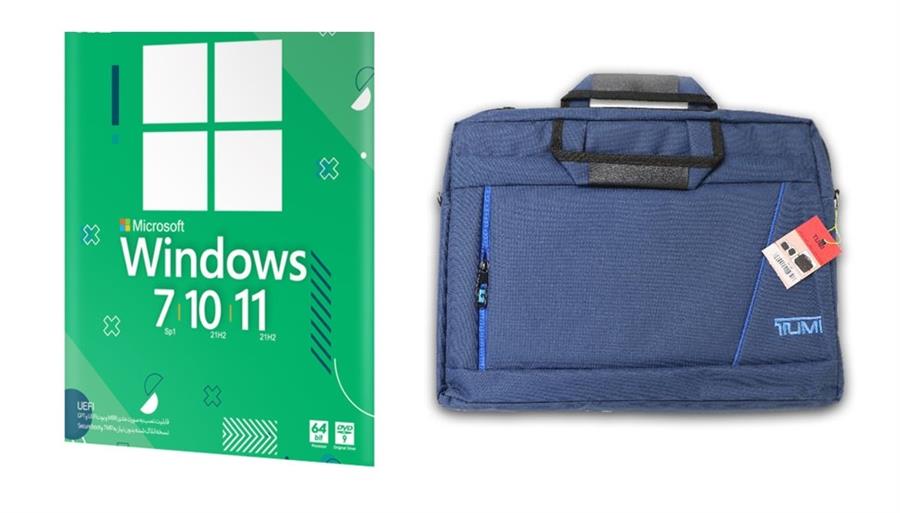 نصب ویندوز توسط تیم مقداد آی تی همراه با کیف دستی