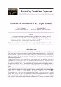خرید و دانلود نسخه کامل کتاب Panel Data Econometrics in R: The plm Package   Code