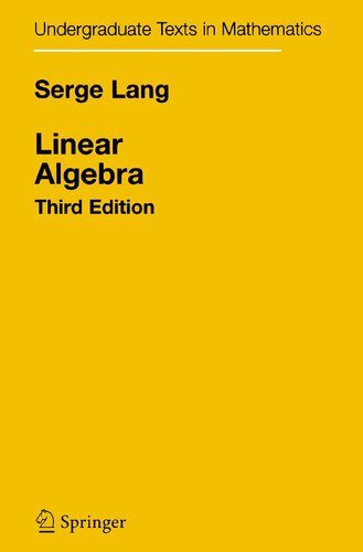 خرید و دانلود نسخه کامل کتاب Linear Algebra