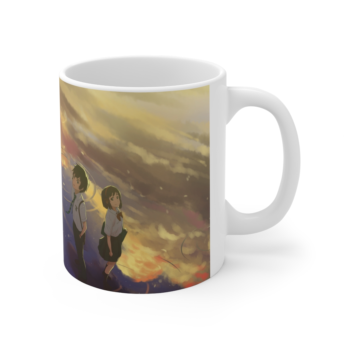 ماگ طرح انیمه your name مدل 005