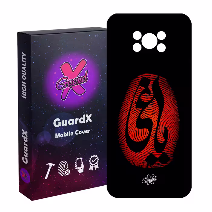 کاور گارد ایکس طرح یاغی مدل Glass10447 مناسب برای گوشی موبایل شیائومی Poco X3 NFC/Poco X3/Poco X3 Pro