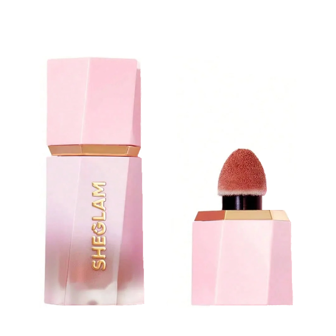 رژگونه مایع شیگلم مدل Color Bloom Liquid Blush رنگ Risky Business حجم 5.2 میلی لیتر