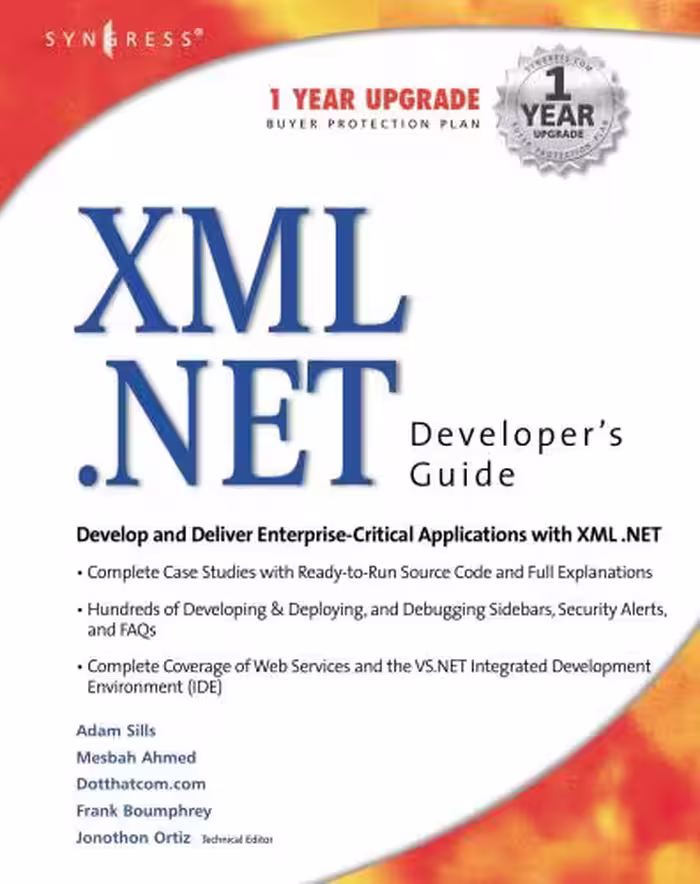 خرید و دانلود نسخه کامل کتاب XML .NET Developer's Guide