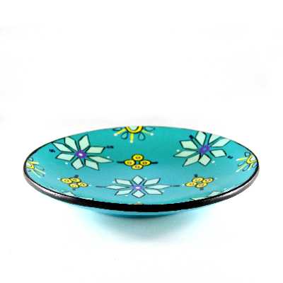 بشقاب دیوارکوب سفالی کد SN-1-26-19