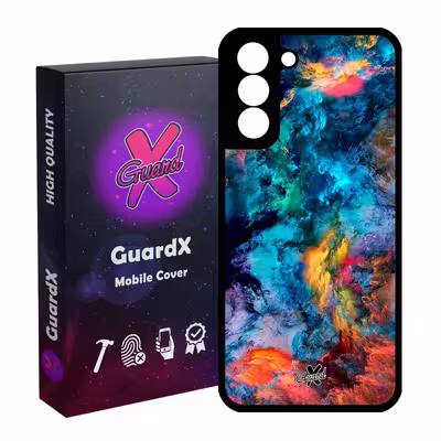 کاور گارد ایکس طرح Colors مدل Glass10117 مناسب برای گوشی موبایل سامسونگ Galaxy S21 FE