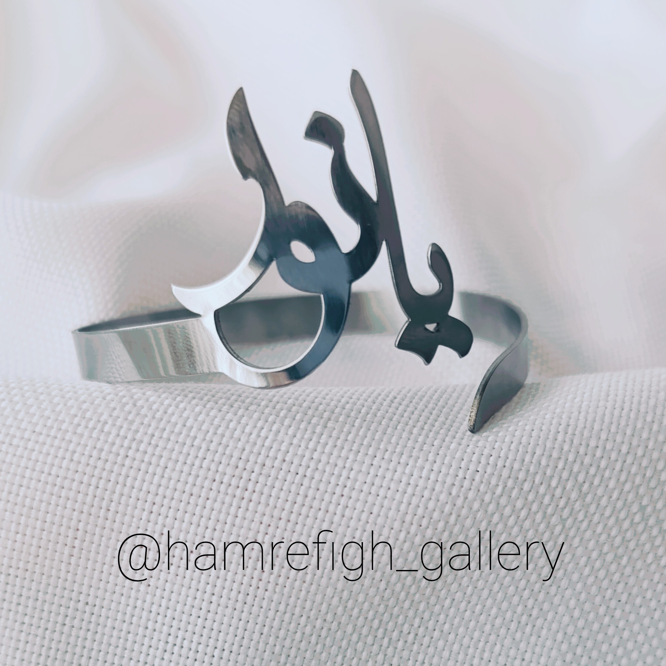 دستبند سفارشی ساز با طرح دلخواه شما متناسب با سلیقه و اسم شما