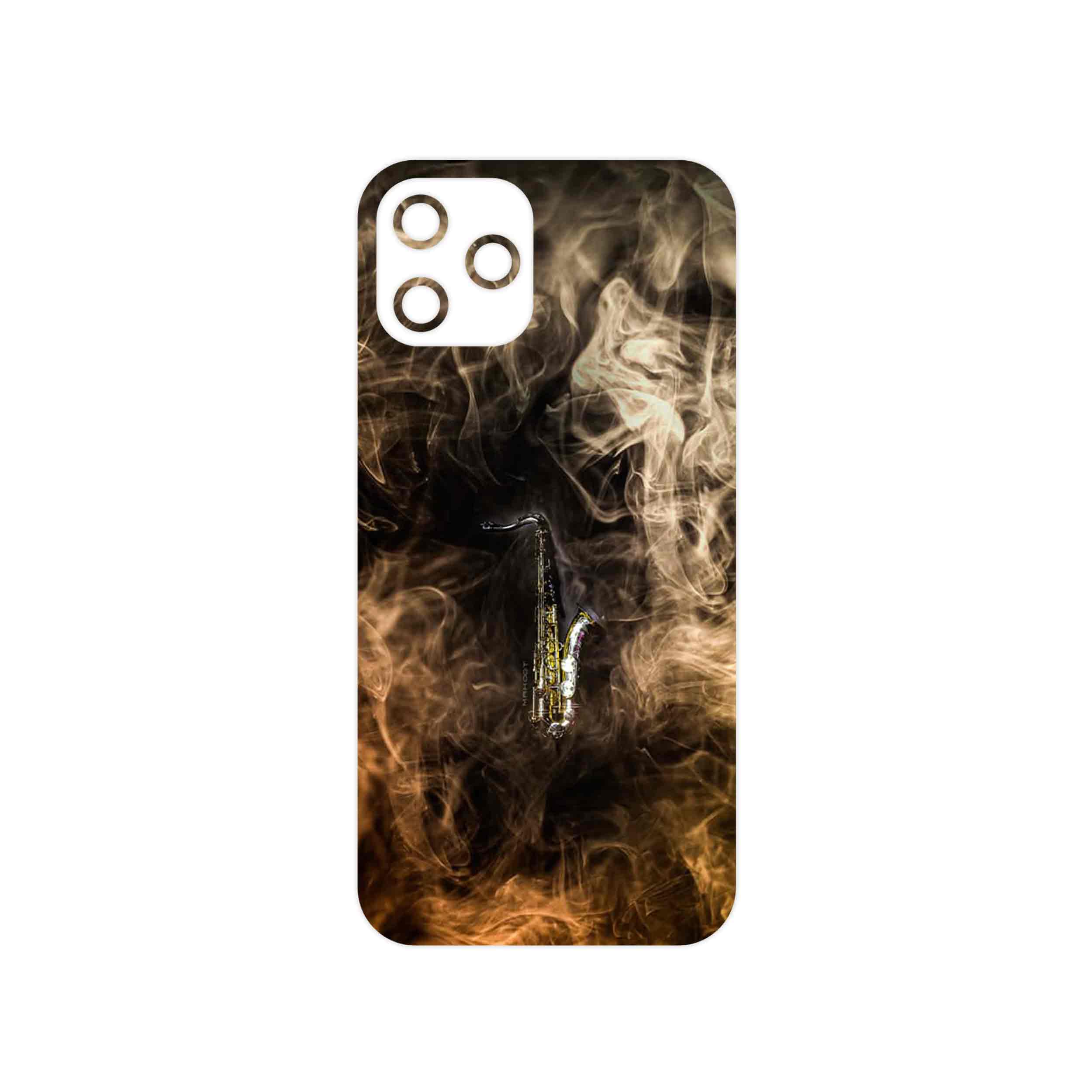 برچسب پوششی ماهوت مدل Saxophone مناسب برای گوشی موبایل اپل iPhone 12 Pro