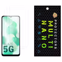 محافظ صفحه نمایش مولتی نانو مدل X-S3N مناسب برای گوشی موبایل لاوا Blaze 5G بسته سه عددی | کالا برتری