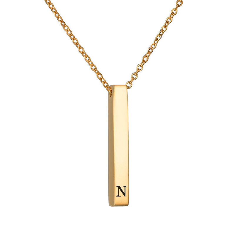 گردنبند مدل مکعب عشق کد N