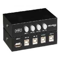 دیتا سوئیچ 4 پورت دستی پرینتر USB