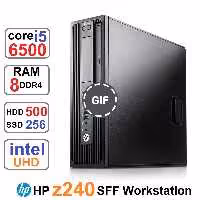 مینی کیس HP Z240 WorkStation Core i5 6500 رم8