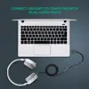 کابل تبدیل 1 به 2 AUX یوگرین مدلAV140 