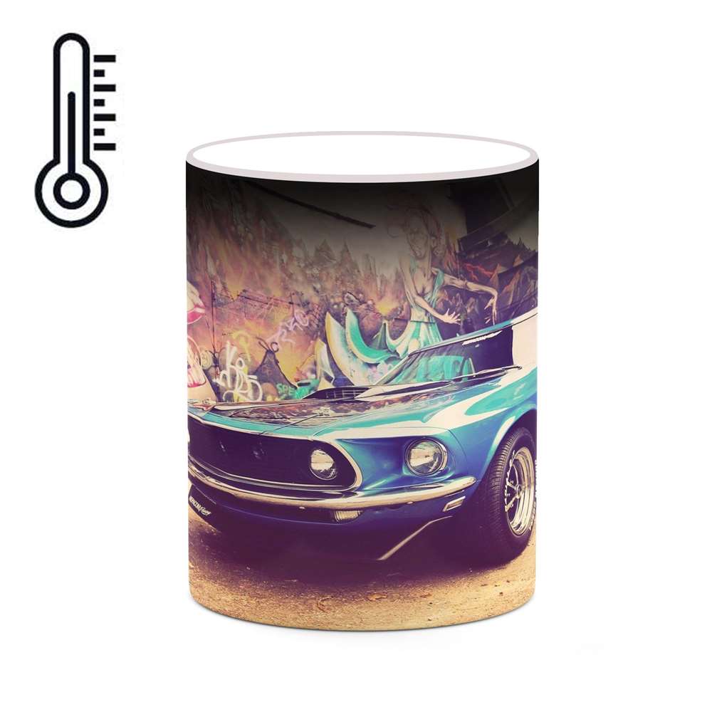ماگ حرارتی کاکتی طرح Grafiti مدل mgh20493