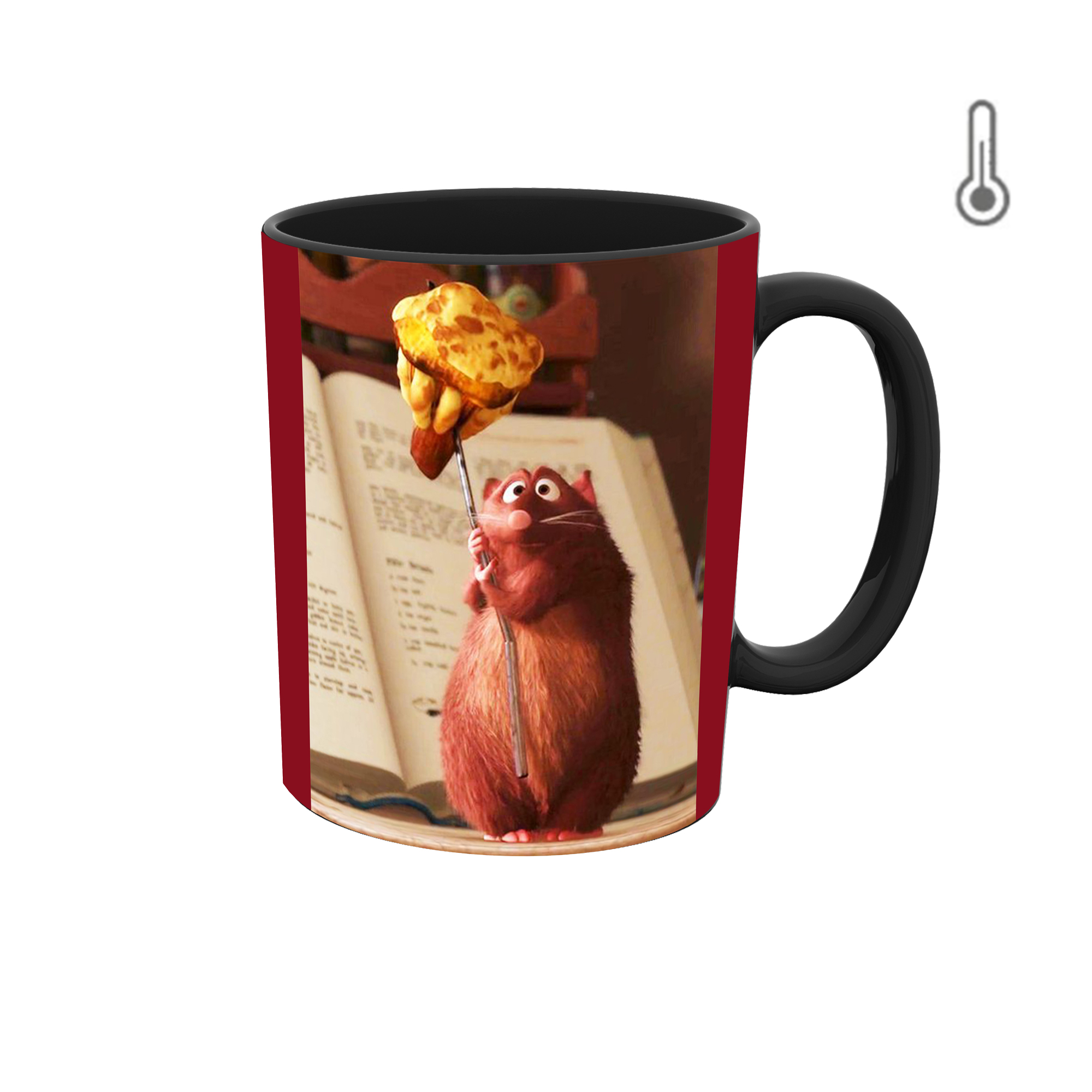 ماگ حرارتی طرح انیمشین موش سرآشپز