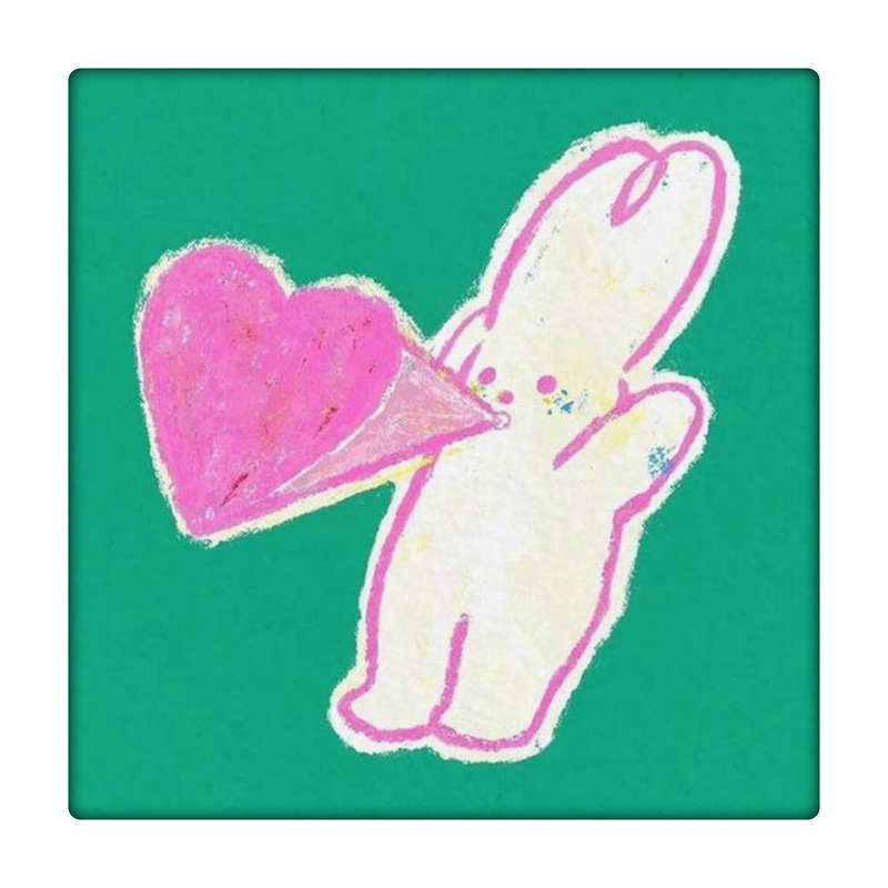 کاشی طرح خرگوش کد 2428217