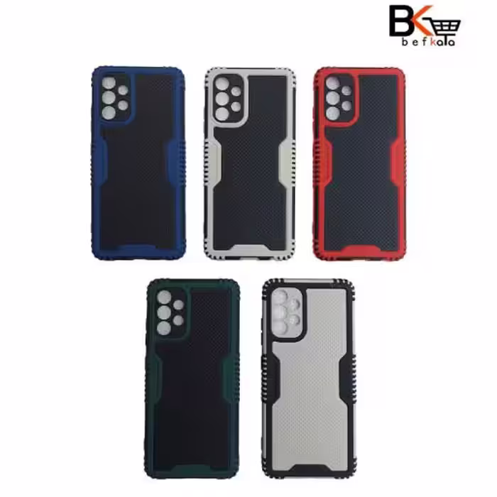 قاب پشت سخت کربنی محافظ لنز دار سامسونگ مدل A32 4G