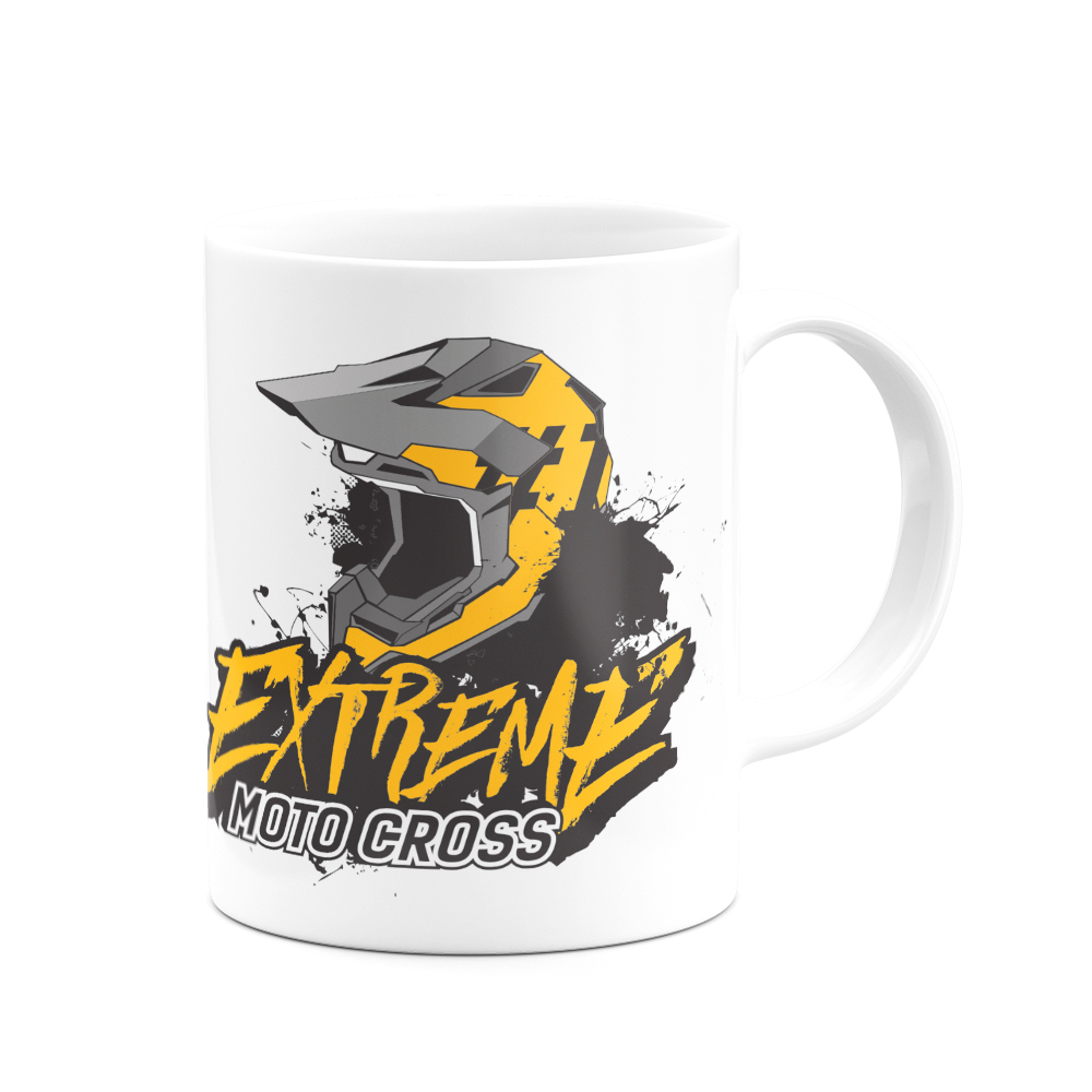 ماگ طرح موتور کراس کد 3117