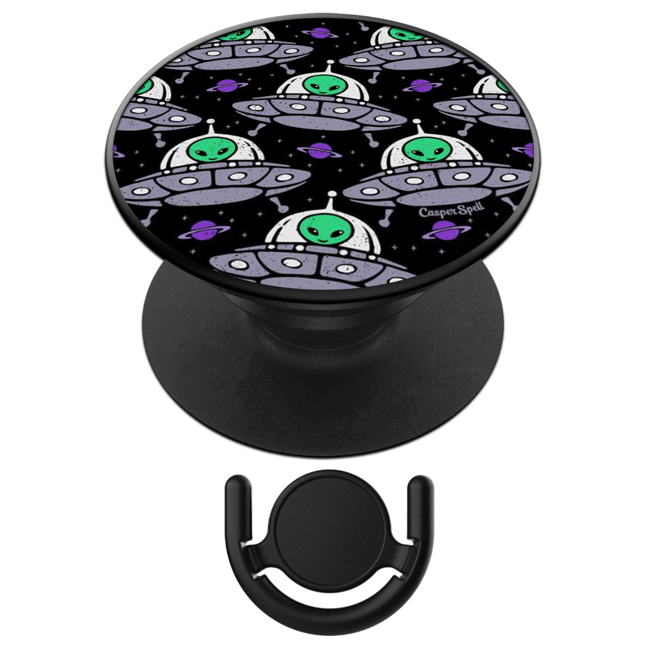 پایه نگهدارنده گوشی موبایل پاپ سوکت آکام مدل APSC002220 به همراه پاپ کلیپ