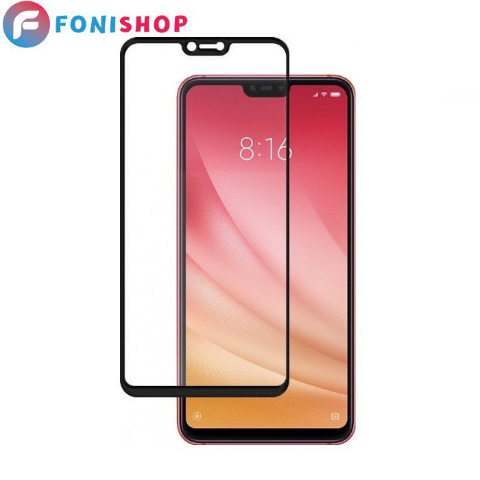 گلس محافظ صفحه نمایش فول تمام صفحه شیائومی Xiaomi Mi 8 Lite