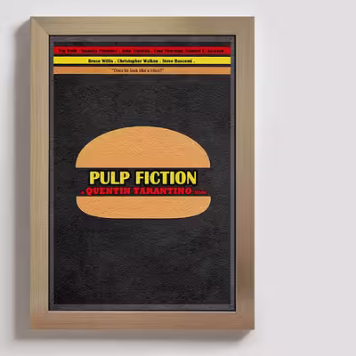 تابلو مدل فیلم Pulp fiction کد BE031