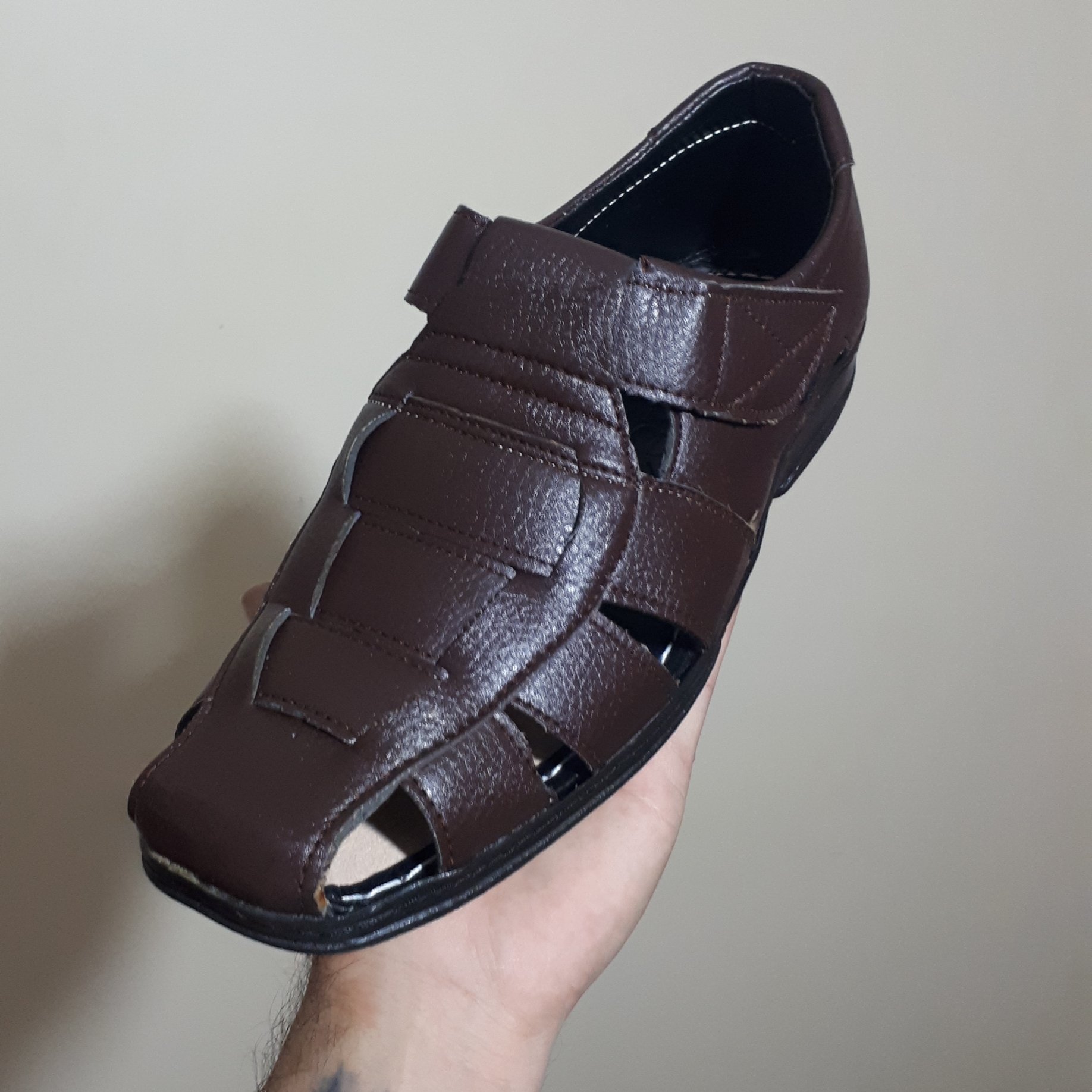 صندل راحتی مردانه چرم سایز 40 ارزان تر از همه جا