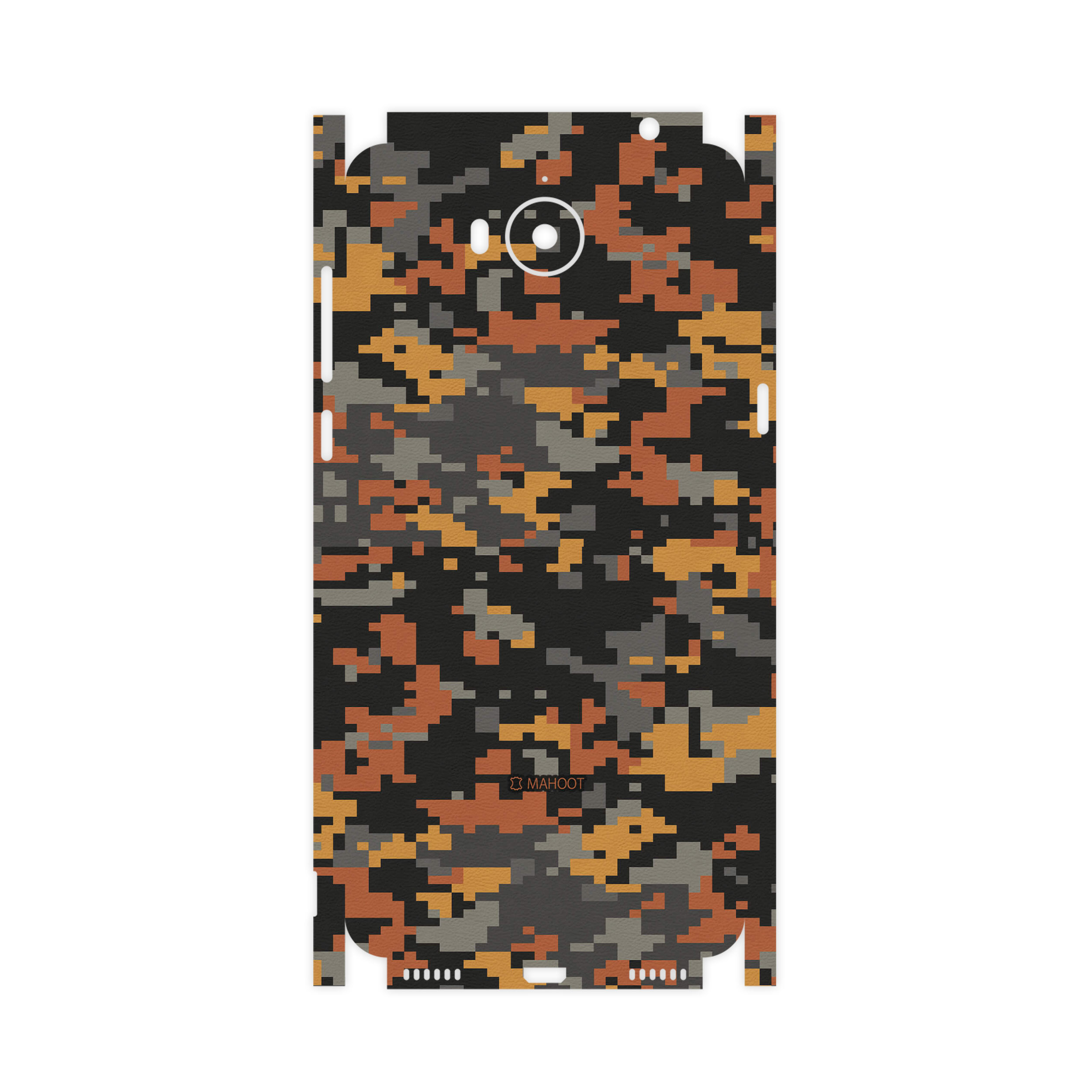 برچسب پوششی ماهوت مدل Army-Autumn-pixel-FullSkin مناسب برای گوشی موبایل هوآوی Y5 2017