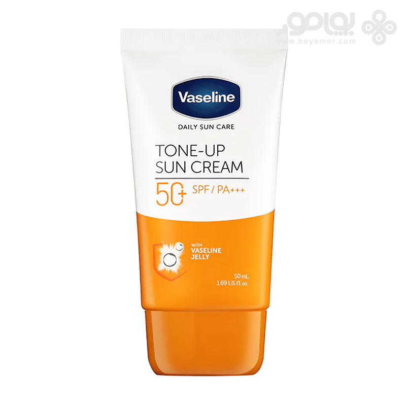 کرم ضد آفتاب وازلین SPF50 مدل TONE-UP حجم 50 میل