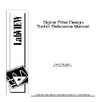 خرید و دانلود نسخه کامل کتاب National Instruments Corporate. Labview: Digital Filter Design. Toolkit Reference Manual