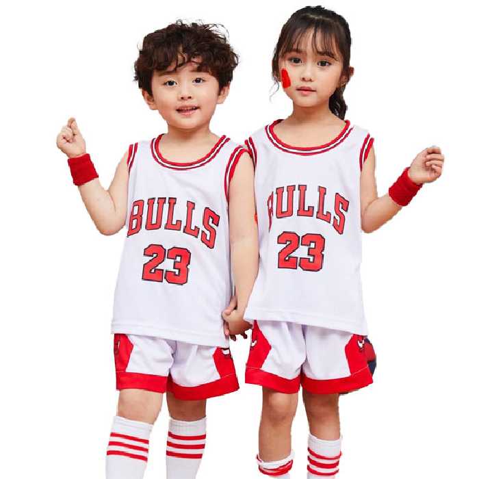 لباس و شورت بسکتبال بچه گانه بولز 2024