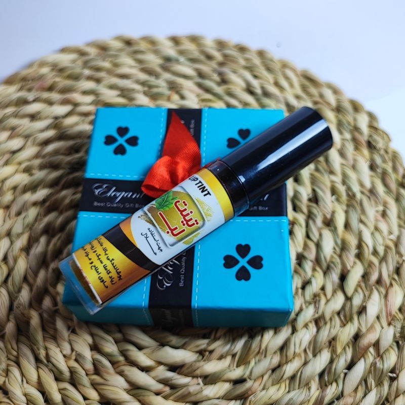 اینا لب گیاهی در دو رنگ هلویی و البالویی