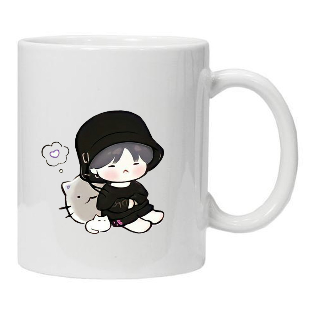 ماگ طرح پسر انیمه مدل MLS6802